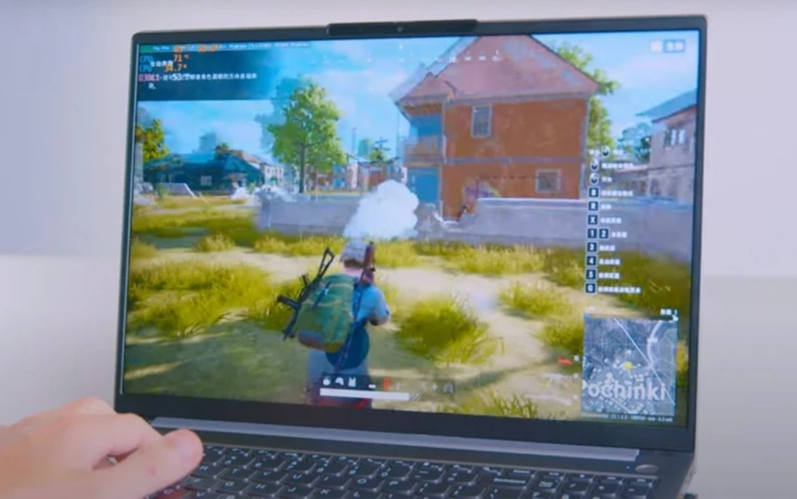Được tích hợp loa kép hỗ trợ Dolby Audio, ThinkBook G5+ có thể đưa bạn vào trải nghiệm chơi game với âm thanh sống động và rõ nét