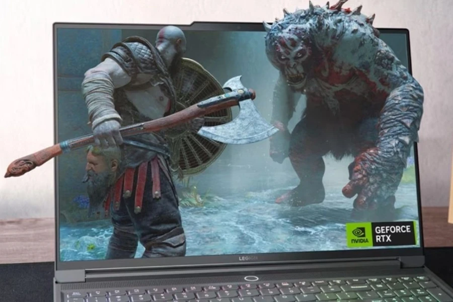 Vi xử lý Intel Core i7 13700H và card đồ họa cao cấp RTX 4060 giúp Legion Slim 7 2023 chiến tốt các tựa game phổ biến
