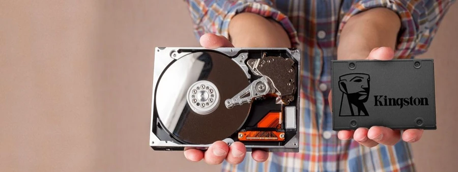 Bạn có thể chọn ổ cứng SSD hay HDD