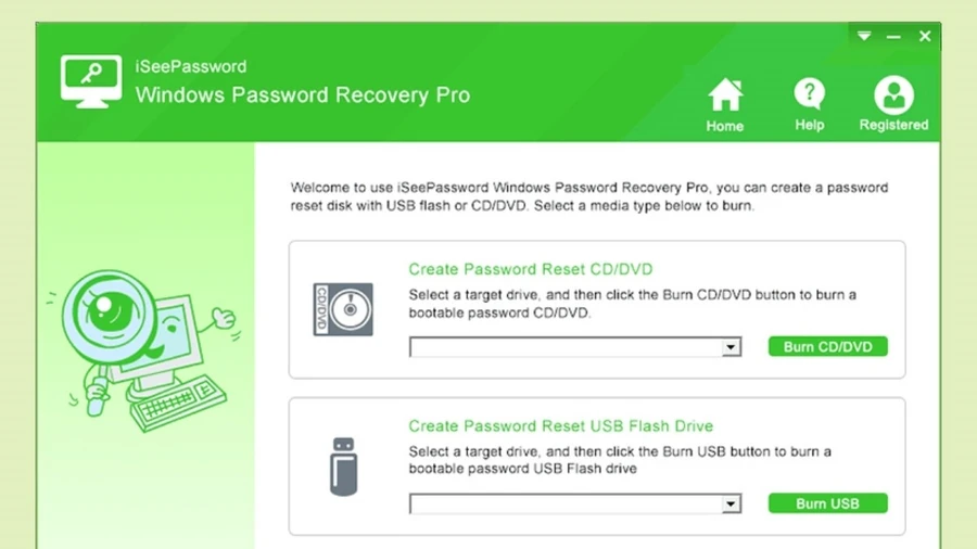 iSeePassword Windows Password Recovery
