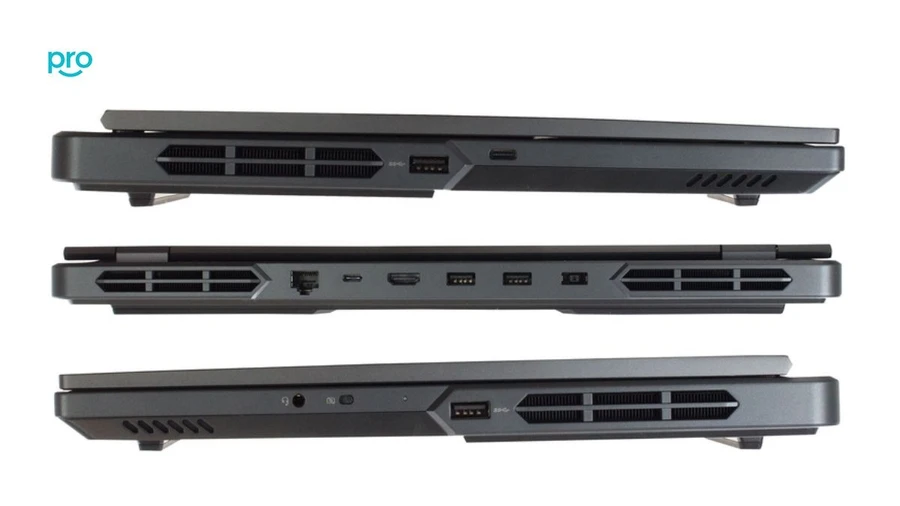 Các cổng kết nối được tích hợp trên Legion 5 Pro 2024