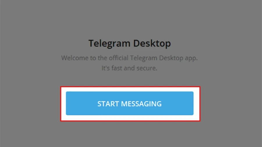 Mở ứng dụng Telegram 