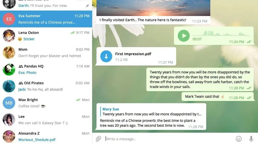 Telegram là công cụ hữu ích cho công việc và học tập