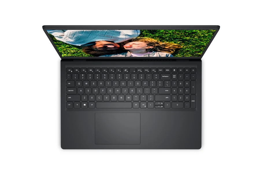 Dell Inspiron 15 3520 sở hữu layout quen thuộc của nhà Dell, cùng cụm phím full size đầy tiện lợi