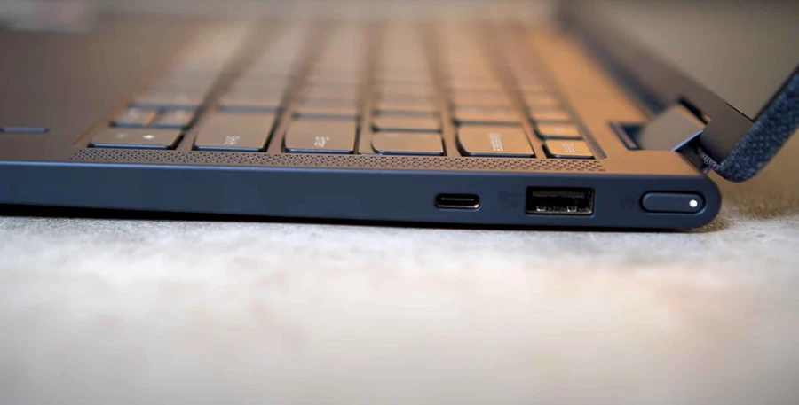 Cạnh phải Lenovo Yoga 6 Ice Blue