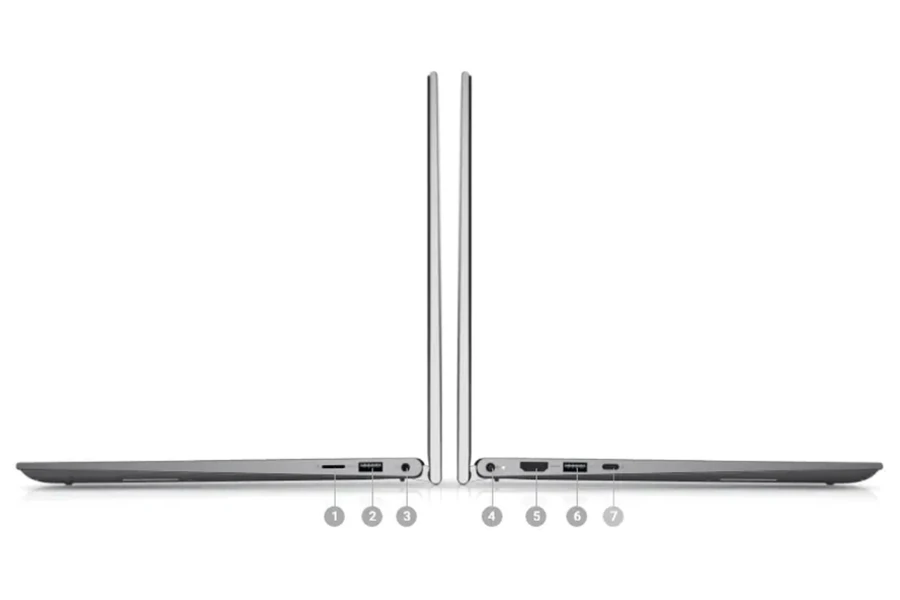 Các cổng kết nối trên Dell Inspiron 5410 2 in 1 