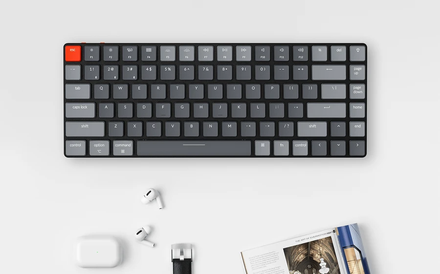 Bàn phím cơ Wireless có thể kết nối tối đa 3 thiết bị