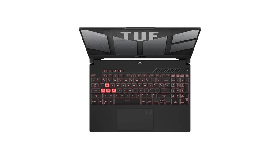 ASUS TUF Gaming A15 sử dụng kiểu bàn phím fullsize 