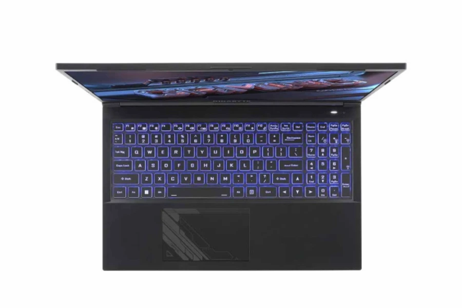 Bàn phím full size của GIGABYTE G5 2022 mang lại trải nghiệm nhập liệu ấn tượng
