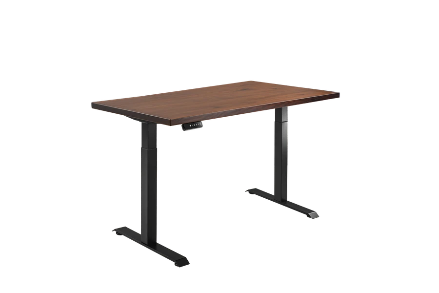 Khung chân của bàn được làm vuông tinh tế, hỗ trợ 2 Level nâng hạ