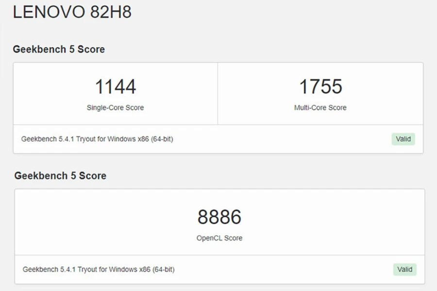 Bài test - Lenovo IdeaPad 3 14 (Intel Gen 11) 