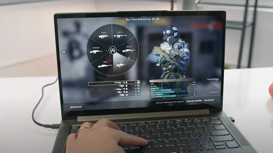 Hiệu suất Lenovo Yoga Slim 7i 14