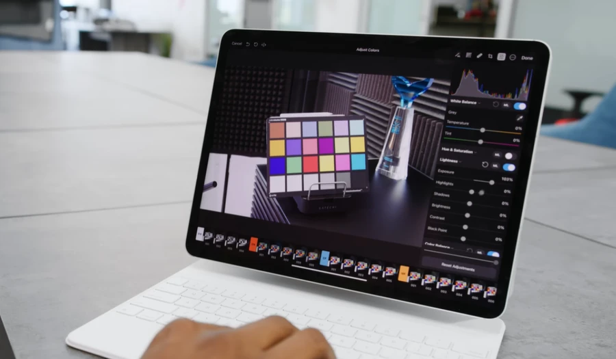 iPad Pro M1 có khả năng tương thích với bàn phím Magic Keyboard