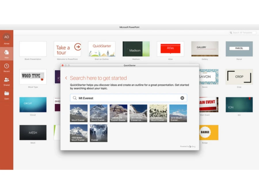 Các tính năng mới trên Powerpoint