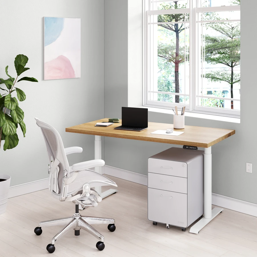 Góc setup hộc tủ tài liệu The Leaf