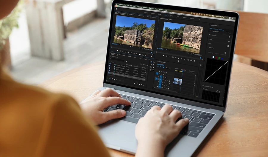 Edit video cần sức mạnh tổng hợp rất lớn từ laptop
