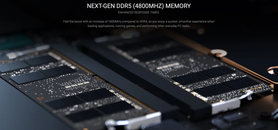 Razer Blade 2022 được trang bị bộ nhớ RAM khủng