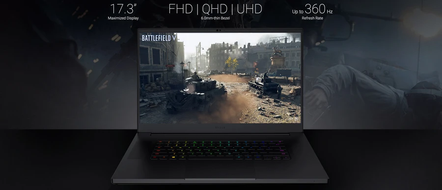 Razer Blade 2022 có nhiều tùy chọn card đồ họa
