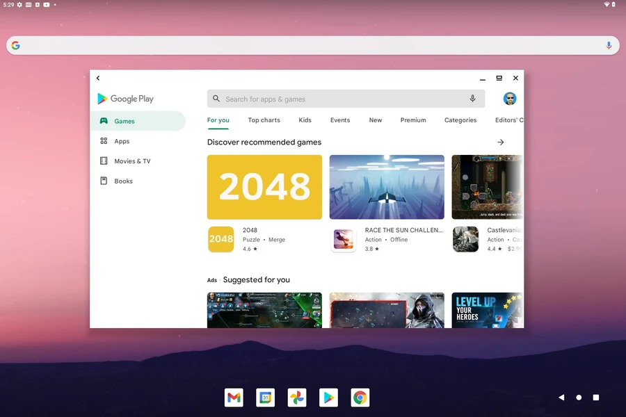 google-play-tren-pc