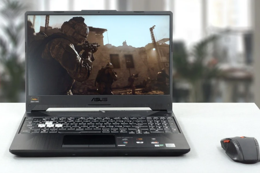 Màn hình của TUF Gaming F15 2021 giúp cải thiện hiệu suất gaming
