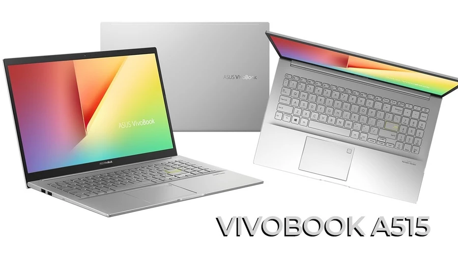 Asus Vivobook 15 A515 sở hữu thiết kế sang trọng, vuông vức