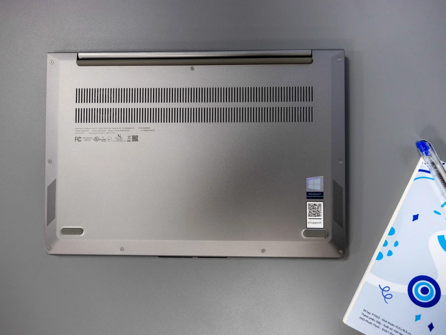 Khả năng tản nhiệt của ThinkBook 13s G2 nằm ở mức tầm trung