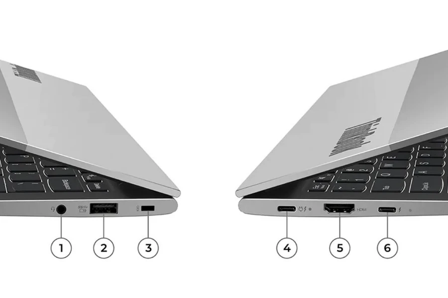 Các cổng kết nối trên Lenovo ThinkBook 13s Gen 4 i