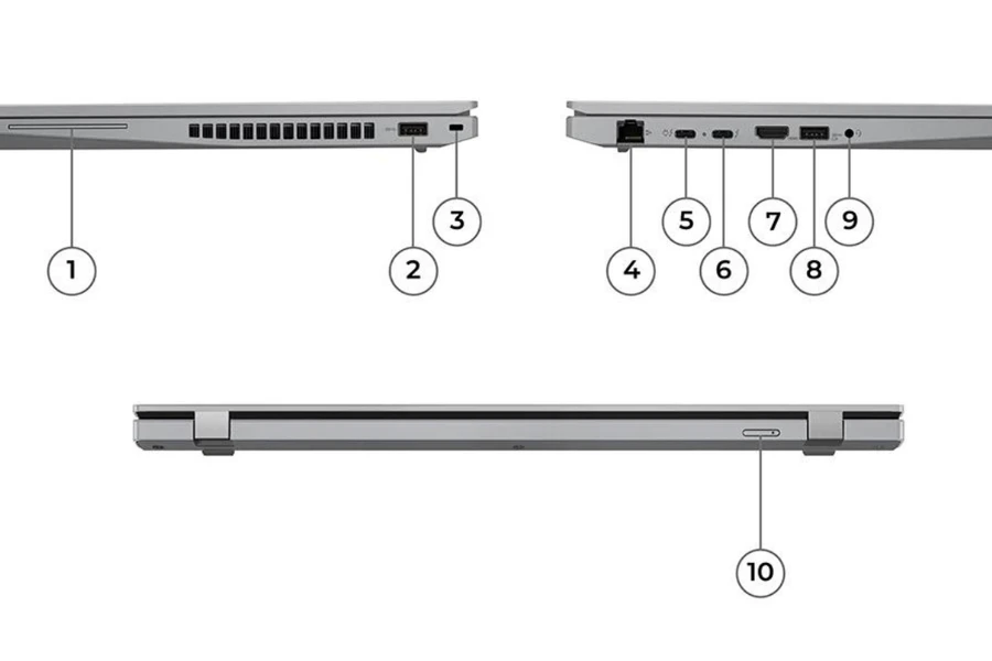 Đa dạng các cổng kết nối trên Lenovo ThinkPad P16s