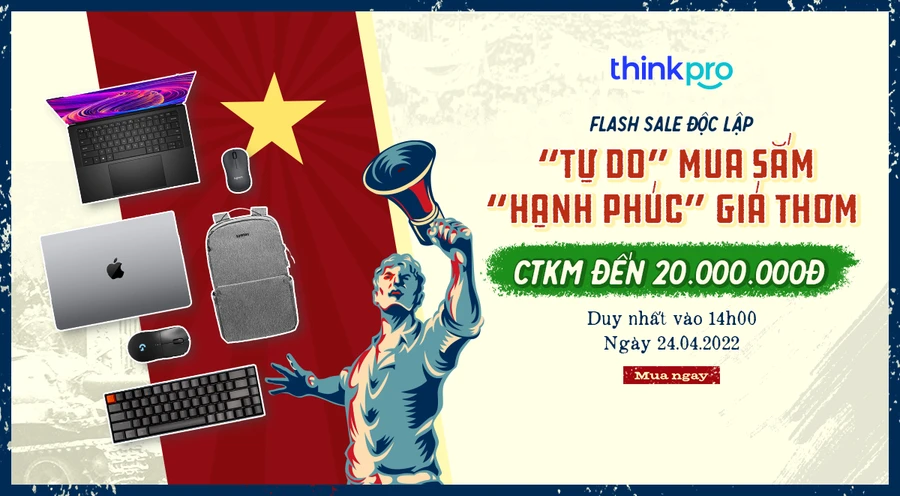 Laptop sale bùng nổ, đổ bộ tại ThinkPro