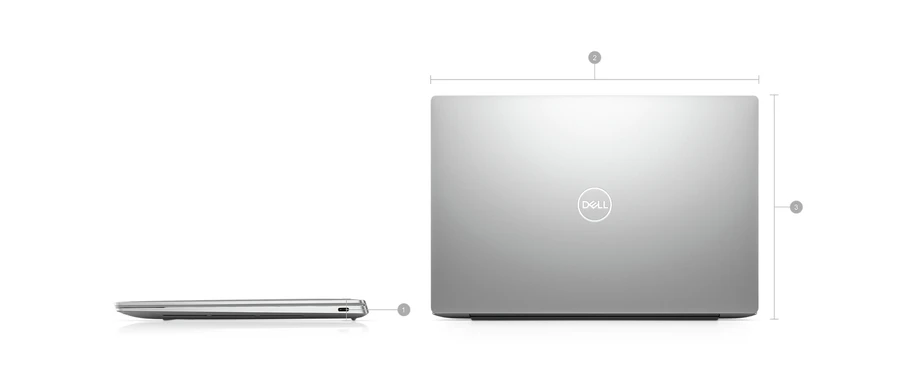 Bề mặt Dell XPS 13 Plus