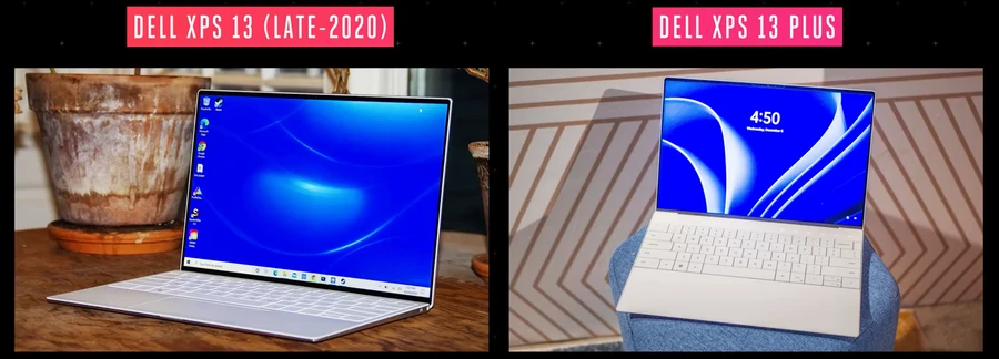 Dell XPS 13 thế hệ cũ và mới