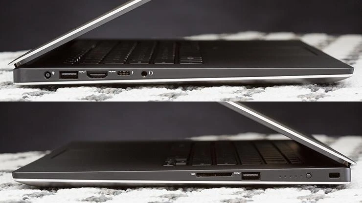 Cổng kết nối Dell XPS 15 9550