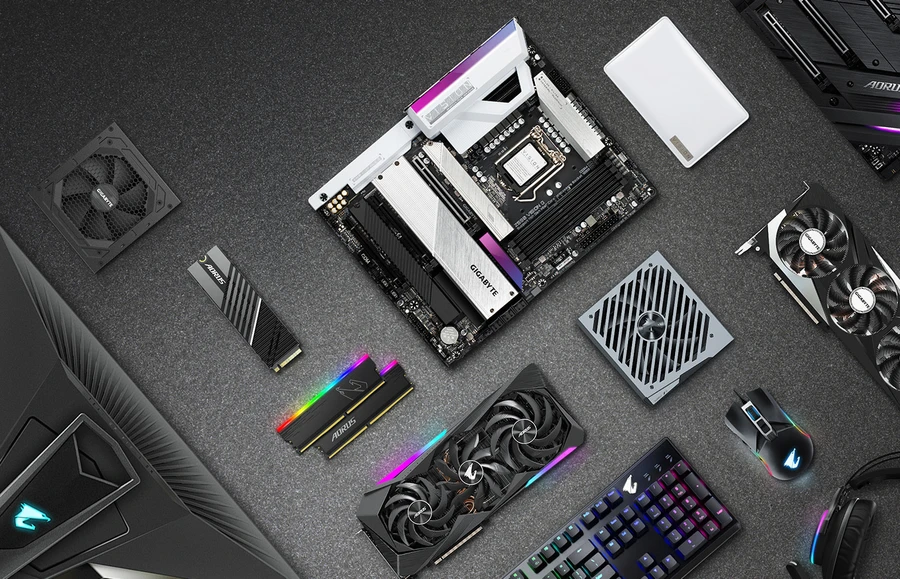 Ngoài laptop, GIGABYTE cũng sản xuất rất nhiều loại hình thiết bị khác