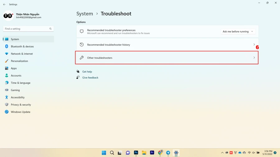 Other troubleshooters