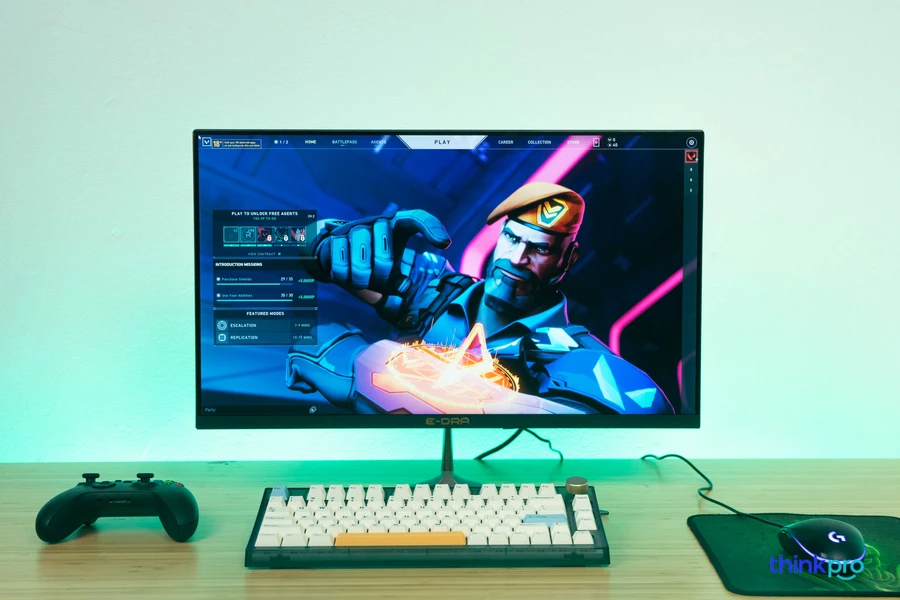 E-DRA EGM24F1 - chiếc màn hình 144Hz 1ms có thể nói là rẻ “vô địch” ở thời điểm hiện tại. 