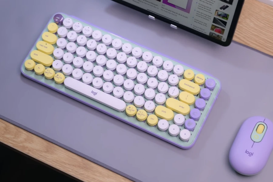 Logitech POP Keys thiết kế ấn tượng trên từng chi tiết