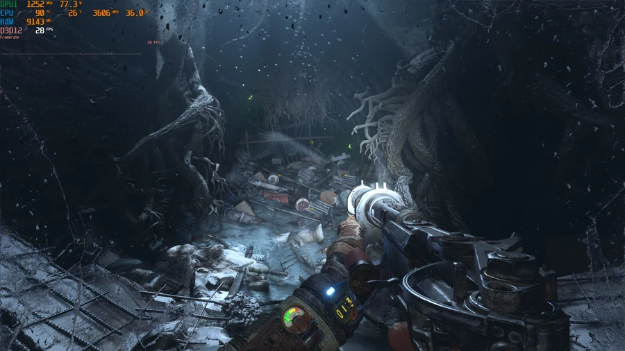Với một tựa game có lối chơi thiên nhiều về bắn súng như Metro Exodus: Enhanced Edition, sự ổn định trong khung hình sẽ là rất quan trọng