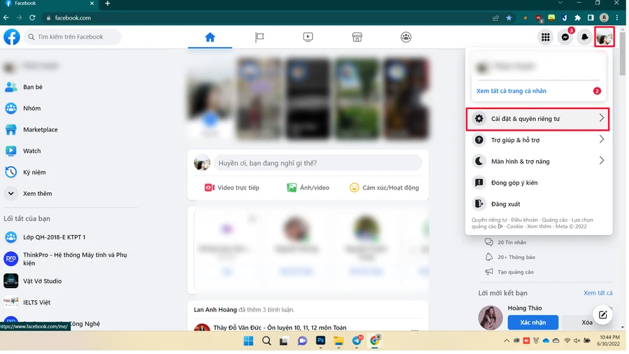 Thêm bạn thêm vui, đây là cách chuyển lời mời kết bạn thành người theo dõi trên Facebook