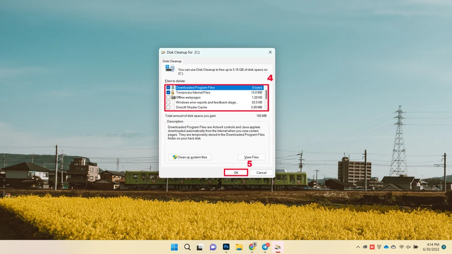 Dọn dẹp rác hệ thống trên Windows 11 để chơi game mượt mà hơn