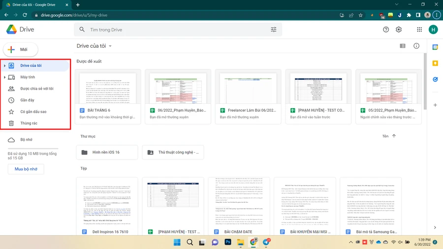3 tính năng thú vị khi làm việc trên Google Drive có thể bạn chưa biết