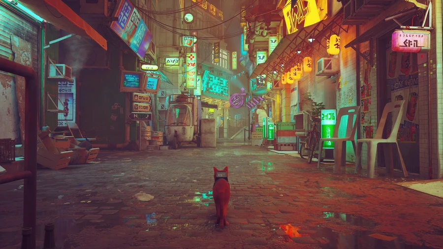 Stray sẽ đưa bạn sẽ vào vai một chú mèo bị chia cách khỏi gia đình, phải tìm cách để về nhà trong một thế giới cyberpunk đang suy tàn
