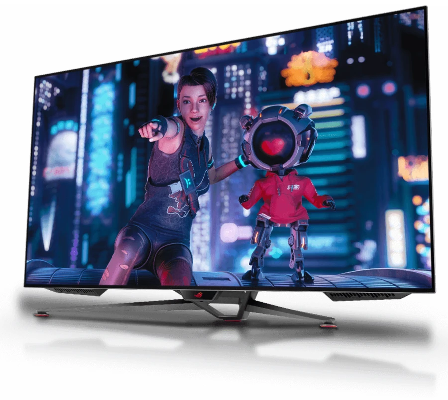 OLED ROG Swift sử dụng màn hình OLED 47,53 inch, độ phân giải 3840x2160
