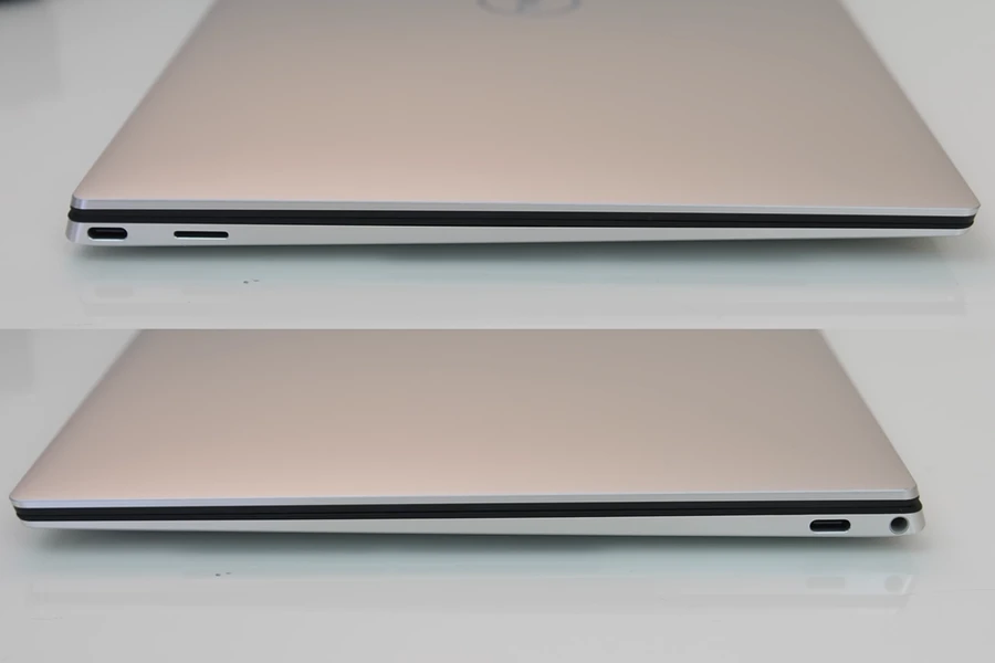 Các cổng kết nối trên chiếc laptop Dell XPS 13 9310