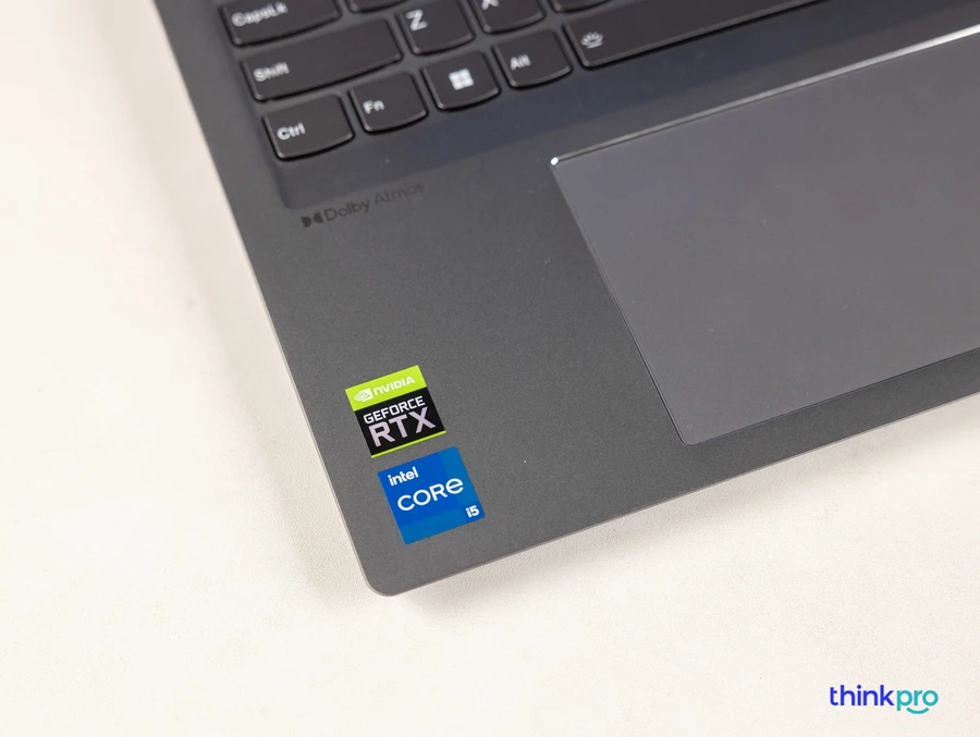 Về card đồ họa, tùy chọn ThinkBook 16 G4+ mà người viết đang có sẽ chạy NVIDIA GeForce RTX 2050 4GB