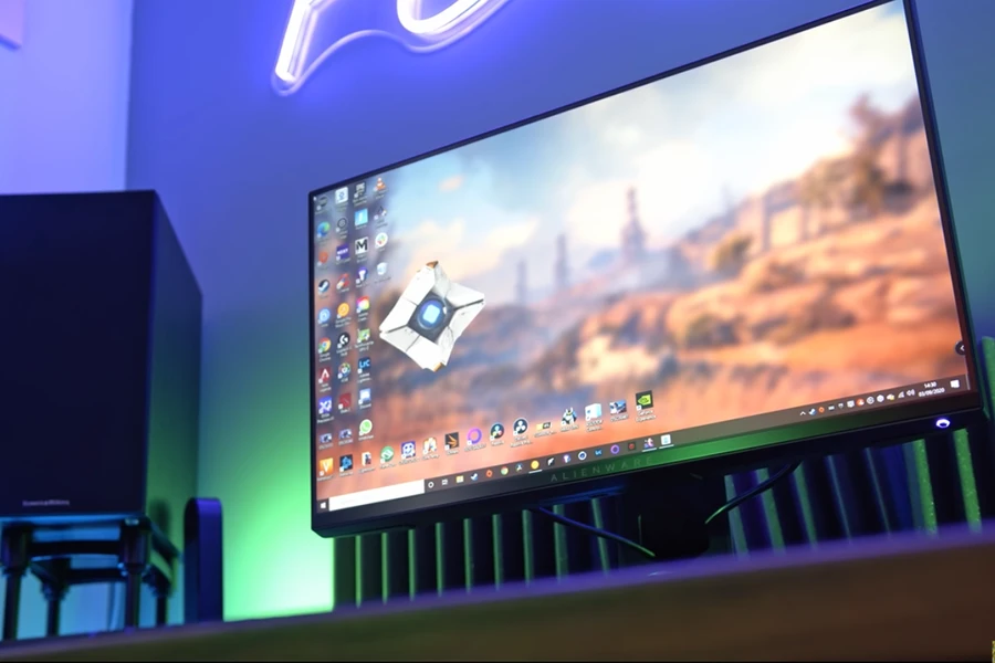 Màn hình Dell Alienware 24.5 được hỗ trợ tần số quét 240Hz là yếu tố tạo nên khác biệt