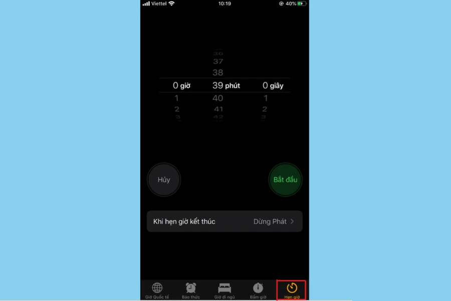 Cài đặt hẹn giờ tắt nhạc YouTube trên điện thoại