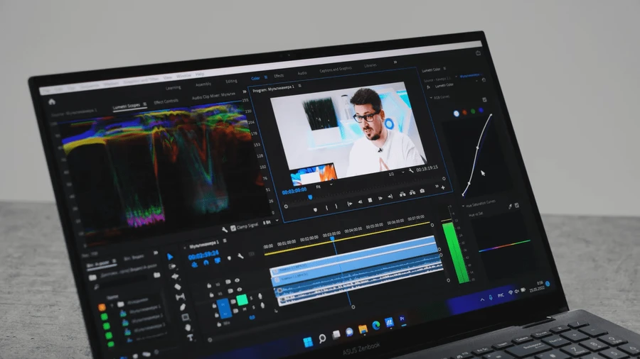 Zenbook Pro 15 Flip xử lý tác vụ đồ họa mượt mà
