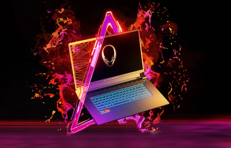 Alienware M17 R5 được coi là laptop gaming ấn tượng với thiết kế độc đáo, hiệu năng mạnh mẽ