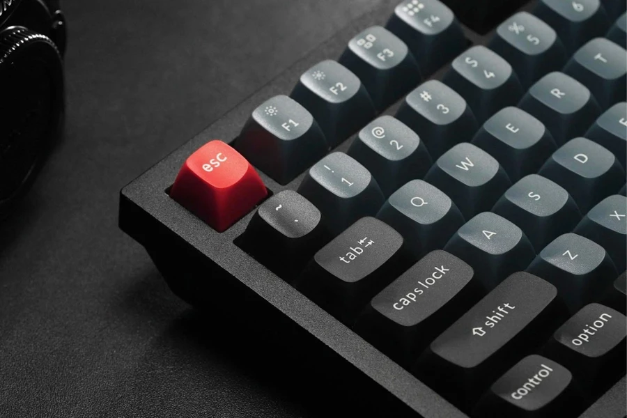 Keychron Q5 có bộ keycap cao cấp chất lượng