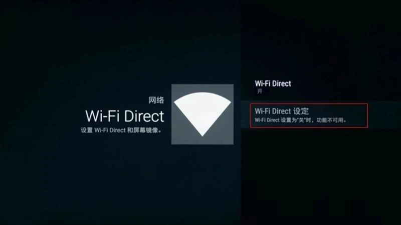 Mở Wi-Fi Direct